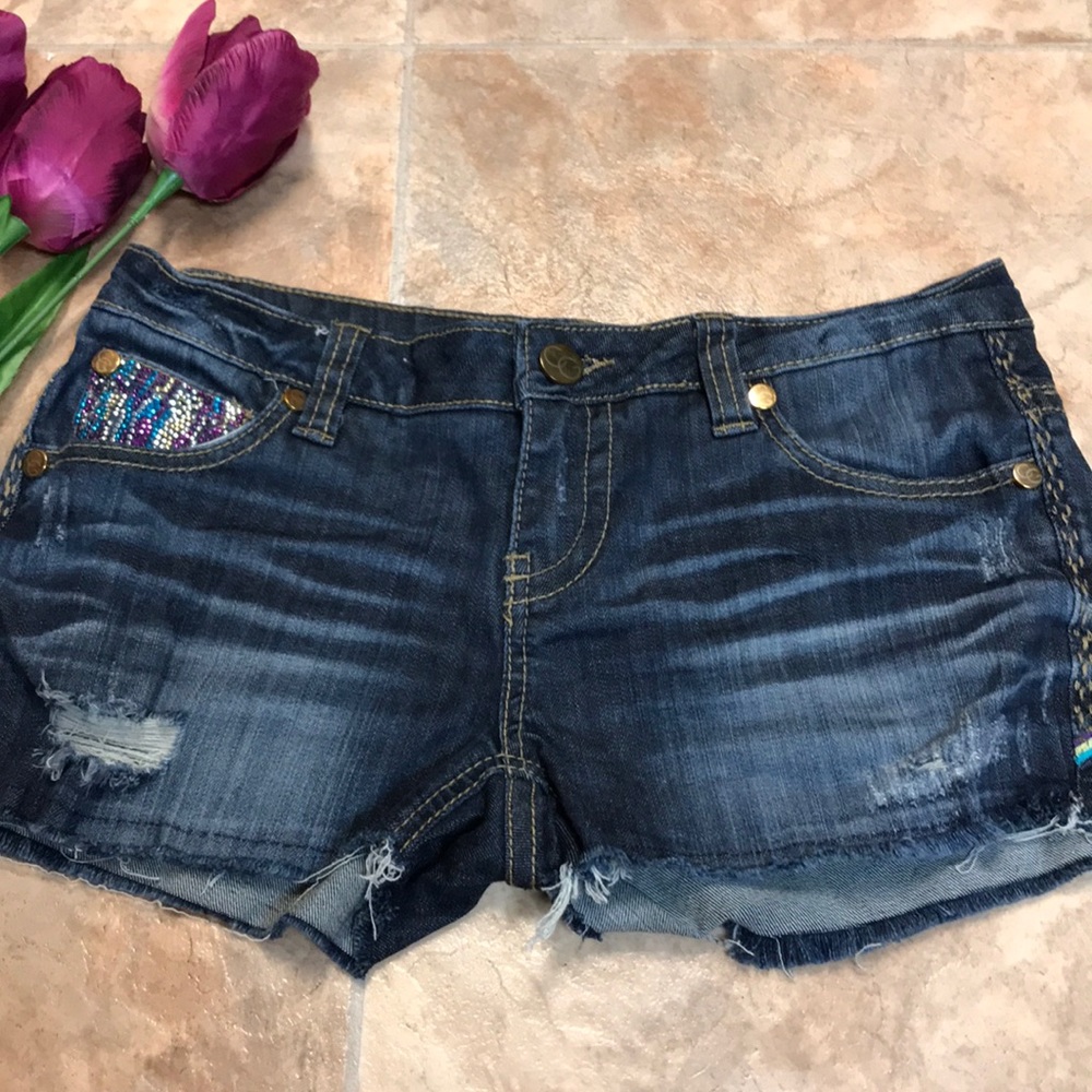 COOGI DENIM SHORTS